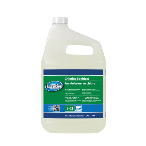 Luster Professional Liquid Chlorine Sanitizer, 3.78 L (Case of 2)